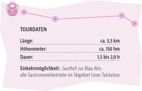 Blaa Alm – Fludergraben – Runde