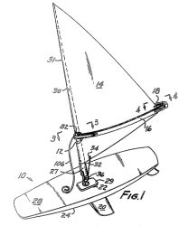 Illustration des Patents von Jim Drake und Hoyle Schweitzer (1968)