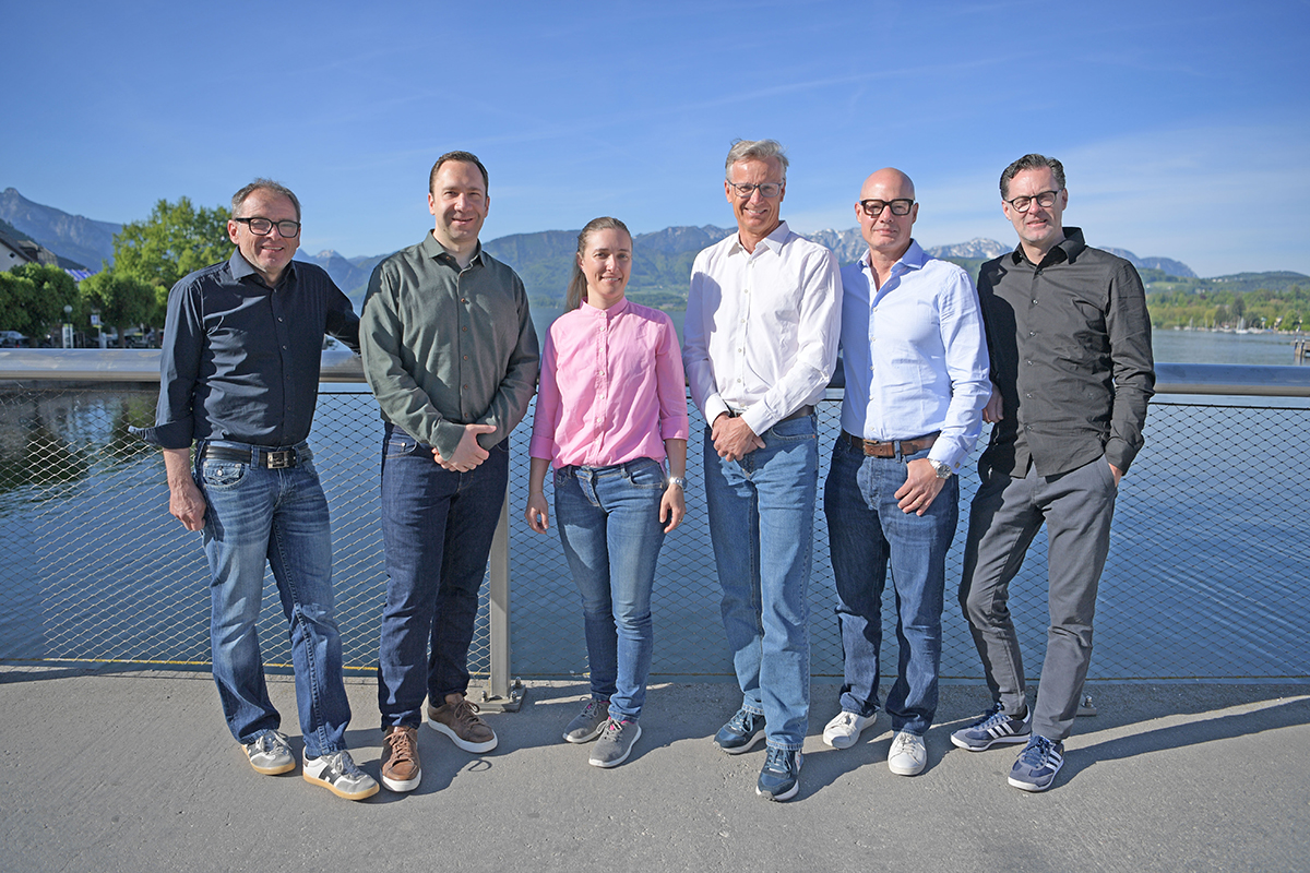 Dr. Christian Fink, Dr. Elmar Herbst, DDr. Elisabeth Abermann, Dr. Christian Hoser, Dr. Peter Gföller, Dr. Sepp Braun